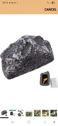 Fake rock key - holder, with