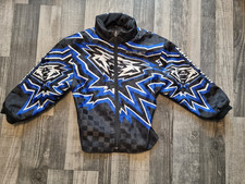 Kids Wulfsport Quad Karting Childrens Jacket Blue 28" / Euro 38