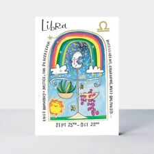 Libra Birthday Card Zodiac
