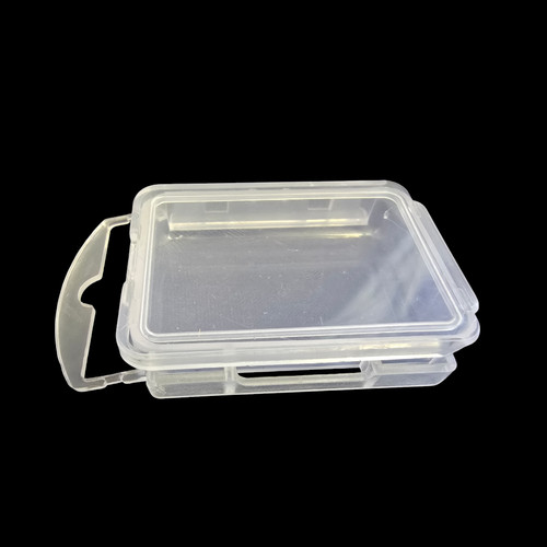 Plastic hanger hinged boxes - hinged,