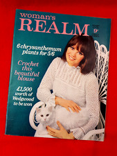 Vintage WOMAN'S REALM Magazine : 18th April 1970