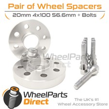 Wheel Spacers (2) & Bolts 20mm