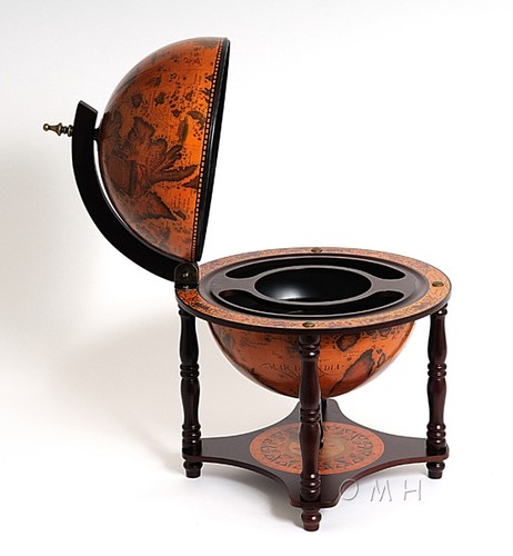 Nautical hide bar table - hide,