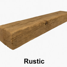 SOLID OAK FIREPLACE MANTEL