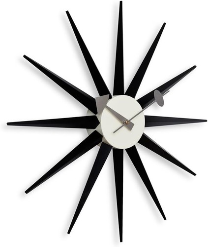 George nelson sunburst clock - george,