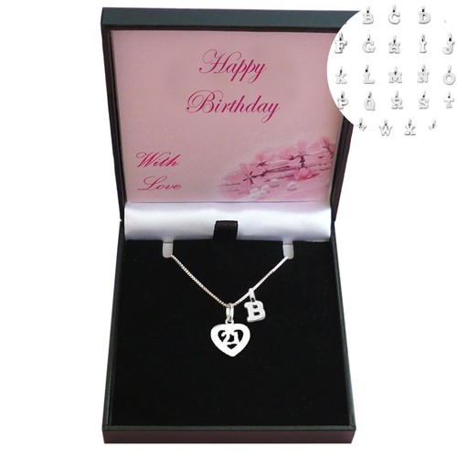 Necklace with letter - 21,