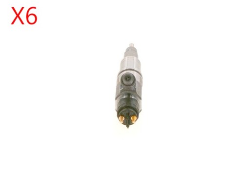 Bosch x6pcs fuel injector for - bosch,