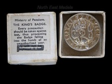 WW2 King's Badge / Honourable