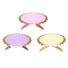  3 Pcs Cupcake Carrier Stands