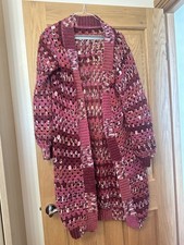 Rainbow Chunky Knit Cardigan