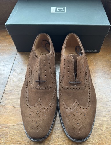 Loake 202ds brown suede - loake,