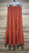 Kosto Rust Orange Tiered Boho