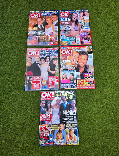 Vintage magazine wedding - ok!,