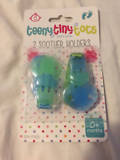 Pack of Dummy Clips Baby Boy Girl Soother Chain Holder Strap Pacifier Care Safe