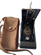 2A FOLDING AUTOGRAPHIC BROWNIE CAMERA KODAK CANADIAN + ORIGINAL CLOTH CASE