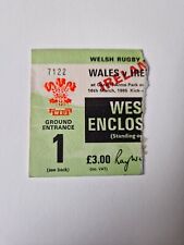 Mar 85 Wales v Ireland used