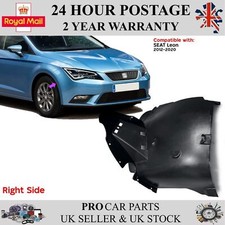 Inner Wheel Arch Cover Liner Front Right for SEAT Leon 2012 - 2020 5F0854816G