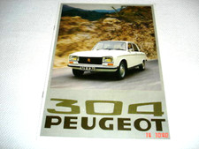PEUGEOT 304 SALOON & ESTATE UK SALES BROCHURE 1976