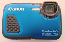 Canon PowerShot D30 With