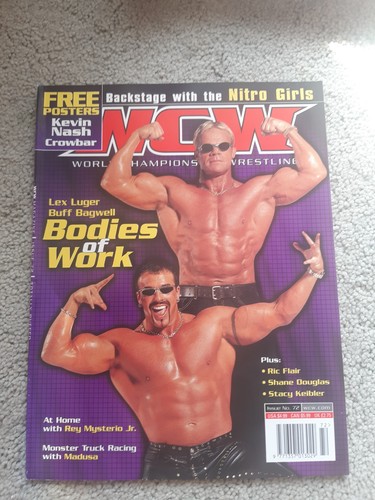 Wcw magazine retro - magazine,