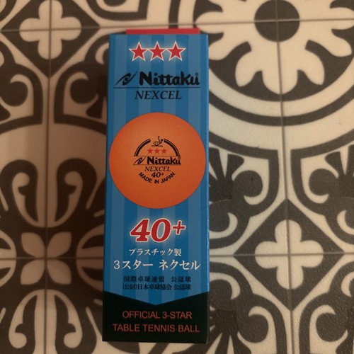 New nittaku star nexcel - new,