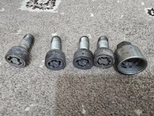 Genuine VAG locking wheel nut bolt set VW Audi Seat Skoda M14 x 1.5