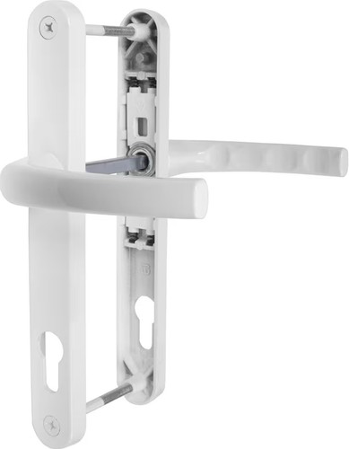 Upvc door handle - upvc, white