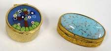 2 X VINTAGE PILL BOXES