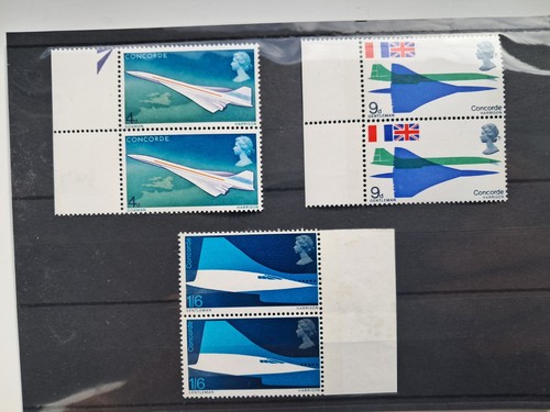 Stamps concorde 1969 - stamps, blocks