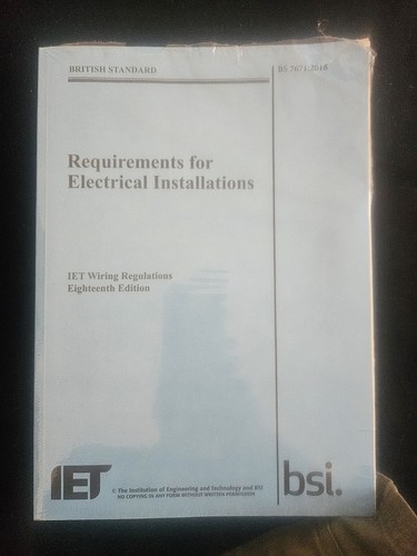 18th edition wiring - 18th,