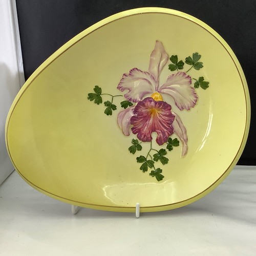 Carlton ware orchid shamrock - &,