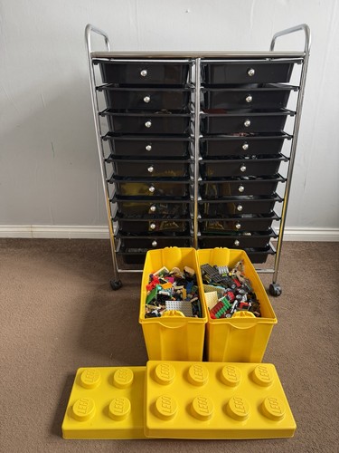 Lego bricks storage cabinet - lego, +