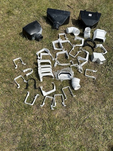 Black white pvc - pvc, guttering
