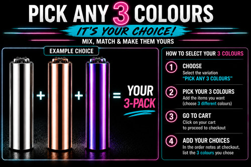 Colours metal clipper - metal,