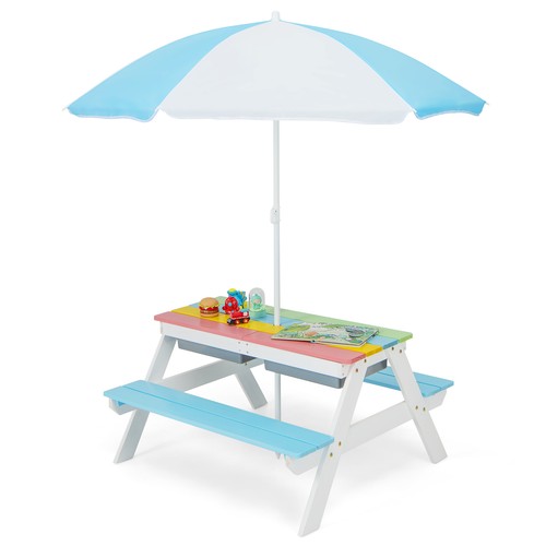 Kids picnic table set - 3-in-1,