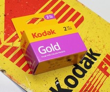 A pack of 2 Kodak Gold 200