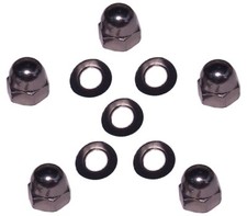 Yamaha RD125LC - Cylinder Head A2 Dome Nut Kit