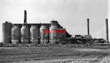 PHOTO  1974 GREENHITHE KENT STONE CEMENT WORKS MASSIVE CONCRETE SILOS AWAITING D