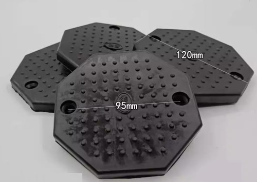 4pc 120mm octagonal rubber - 4pc,