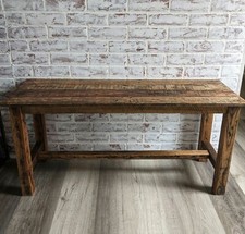 Reclaimed pallet wood bench - reclaimed, bench-