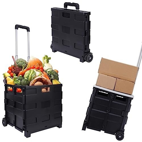 Heavy duty folding shopping - folding,