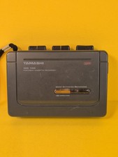 Tamashi WD-100 Portable Cassette Recorder Voice Activated Vintage Retro