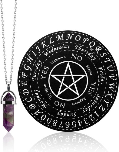 Pendulum board and crystal - board,