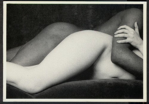 Modern postcard black and - black,