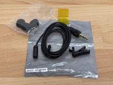*NEW Sony ECM-V1 BMP Lavalier Tie Clip Lapel Microphone 3.5mm jack for radio mic