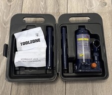 2ton Telescopic Hydraulic Bottle Jack Lifting Ram In Carry Case 2000kg Car