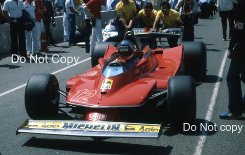 Gilles villeneuve ferrari - villeneuve,