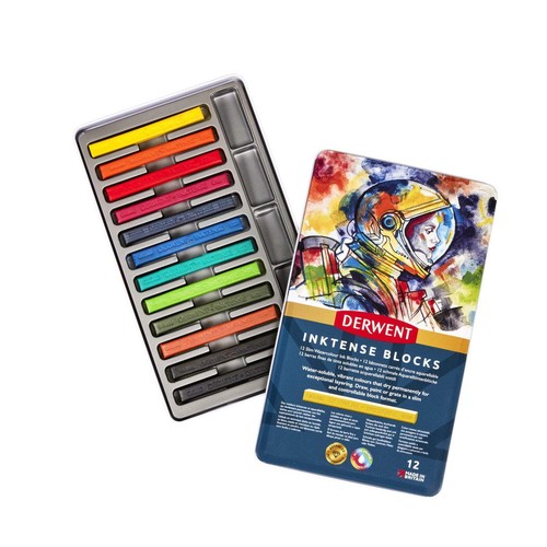 Derwent inktense block 12 - -,