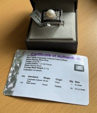 Gorgeous 925 Silver Pearl &