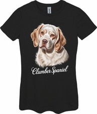 Clumber Spaniel Ladies T Shirt